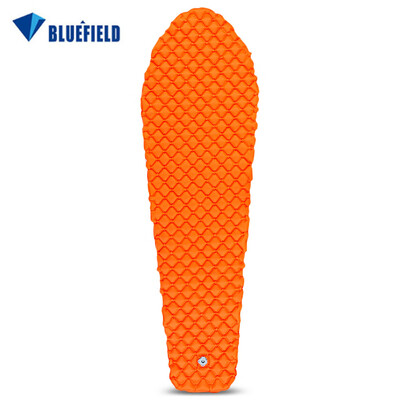 

Bluefield Outdoor Inflatable Single Mummy Sleeping Pad Camping Cushion Air Bed Mat