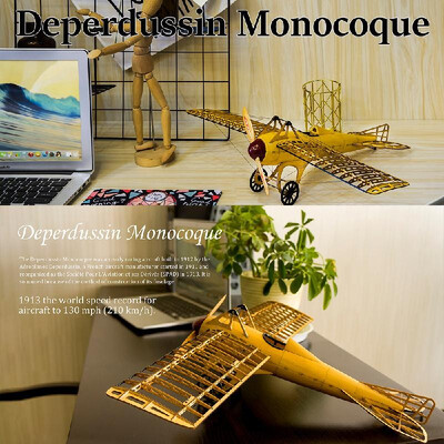 

Dancing Wings Hobby VS22 Fokker DRI Wooden Static Airplane Model Display Replica Craft Wood Furnishing Gift for Children&Adult