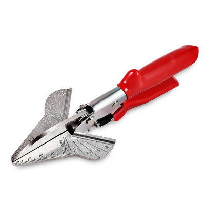 

Multi Angle PVC Trunking Scissors 45 - 120 Degree Mitre Trim Cutter