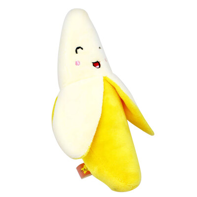 

Vocal Sounded Toys Soft Plush False Chili Banana Eggplant Bone Fruit Vegetable Funny Play Toys for Baby Children