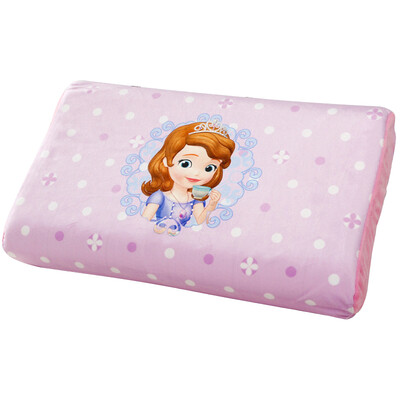 

Disney Childrens Latex Pillow Kindergarten Primary School Natural Baby Pillow 6-12 Sofia Little Princess