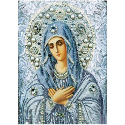 

DIY Diamond Painting Cross Stitch Religion Icon of Leader Embroidery Religious Virgin Home Decor Rhinestone mosaic needlework Canv