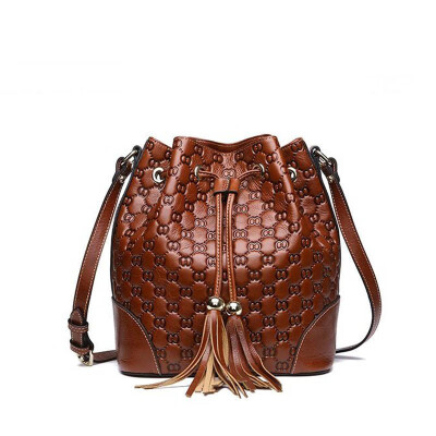 

SUWERER 2019 New Genuine Leather women bag quality luxury real Cowhide famous brand fashion Embossing crossbody bags for women