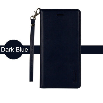 

Hanman Leather Flip Case For Apple iPhone X Cover Wallet Card Holster Magnetic Stand Phone Cover