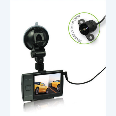 

HD720P 35 Inch Screen Car Dash Cam Dvr Camera With Reversing Rear View