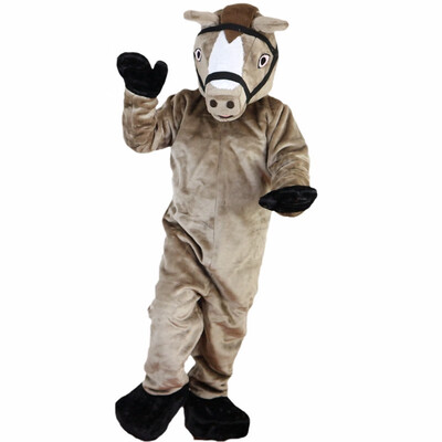 

LangtengDonkey Horse Mascot Costume Cartoon Cosplay Party Halloween Christmas Festival Performance