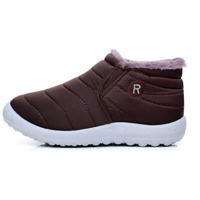 

women Boots Winter warm down snow boots for women ankle Boots waterproof fashion Fur antiskid outdoor flat boots shoes