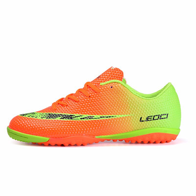 

Mens soccer shoes non-slip foot shoes boys indoor futsal football training shoes