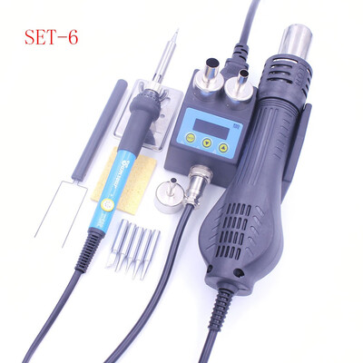 

Hot Air Gun Portable Digital BGA Rework Solder Station 8858D 220V 700W Hot Air Blower Heat Gun Desoldering Soldering Repair Tool