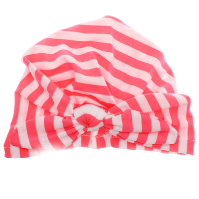 

Striped Bowknot Baby Girl Cap Beanie Spring Autumn Newborn Turban Infant Hats Hair Accessories Birthday Gift