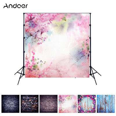 

Andoer 1515 meters 55 feet Foldable Polyester Fibre Photography Backdrop Background Photo Studio Props for Newborn Portrait