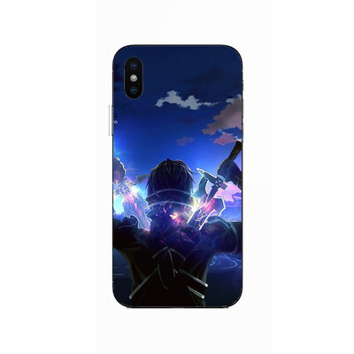 

Sword Art Online SAO Anime Manga Soft Silicone Painting Case For Apple iPhone 6 6s 7 8 Plus X XR XS Max Soft TPU Printed Cover