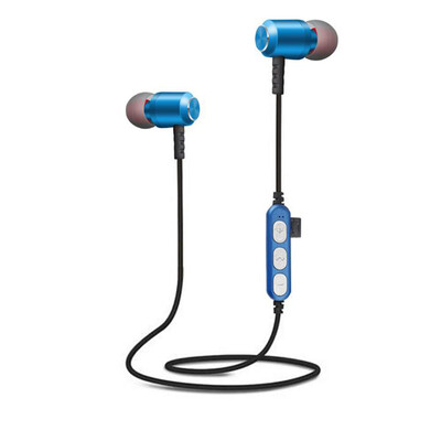 

New Bluetooth Earphone Wireless Stereo with MicTF card solt Music Earbuds for Samsung iPhone Xiaomi Magnetic Sports earphone