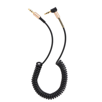 

17 Meter Audio Extension Cable 35mm Jack Male to Male AUX Cable 35 mm Audio Extender Cord wSpring Stretchable Telephone Coilin