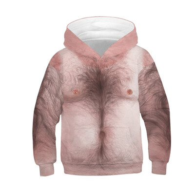 

AOWOFS new 3D digital printing Plus size mens Hoodies parent-child pullover Kids sweater womens Hoodie QYDM360-TZ043