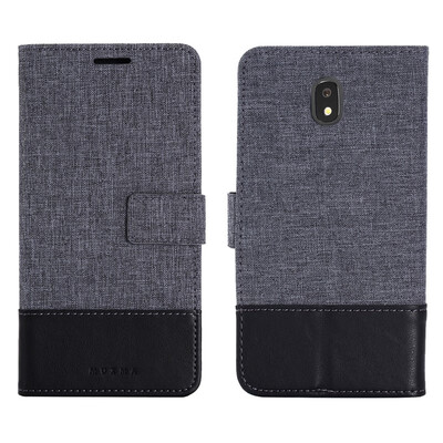 

Goowiiz Phone Case For Samsung Galaxy J3 J330 J3 ProJ5 J530 J5 ProJ7 J730 J7 Pro 2017 European Fashion Canvas Leather Wallet