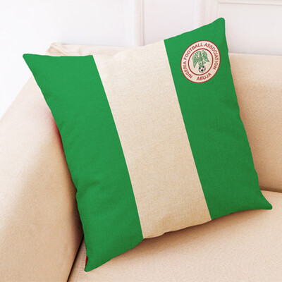 

The 2018 World Soccer Cup Home Decor Cushion Cover Linen Sofa Design Throw Pillow Case Gift Style 32