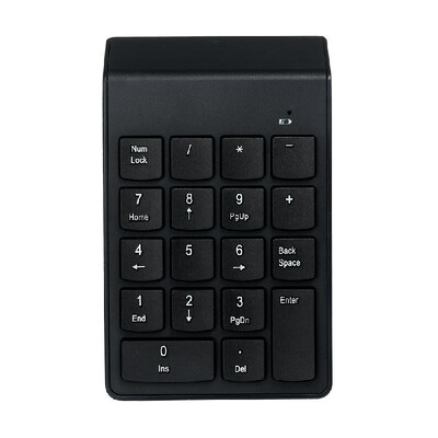 

18 Keys Fashionable Low Noise Mini Numeric Keypad Waterproof 24G Wireless