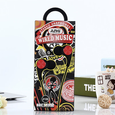 

JIAYU Jiayu JY-359 boxed color matte subwoofer in-ear headphones compatible mobile phone universal headphones