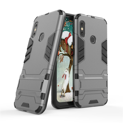 

Goowiiz Phone Case For Xiaomi Redmi 66 Pro6AA2 Lite Armor PCTPU Silicone Hard Bracket Double Protection