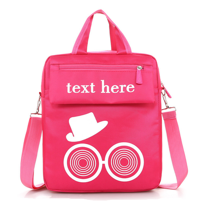 

Childrens tutorial bag make up bag tote bag shoulder slung pupil book