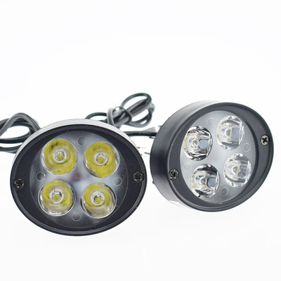 

Motorcycle LED Headlights 12V LED Moto Side Mirror Lights Spotlight Motorbike Driving Headlamps Spot Work Lamp car fog lamp