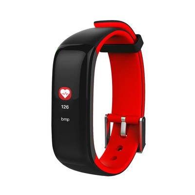 

P1 Screen Pedometer Watch Blood Pressure Heart Rate Monitor Fitness Bracelet Smart Band for IOS Android OS