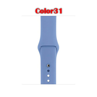 

Silicone Sports Band for Apple Watch Series 123 38MM 42MM Rubber Watchband for iWatch Volt series 4 40mm 44mm