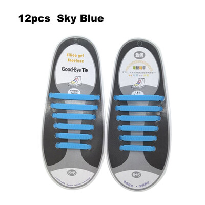 

No Tie Shoelaces Waterproof Elastic Silicone Tieless Shoe Lace for Athletic Running Multicolor for Sneaker Boots Board Casual Shoe