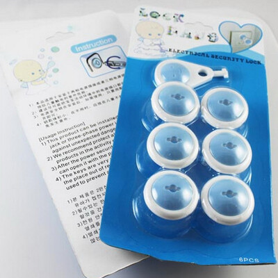 

Baby Safe Electric Security Lock Children Safety Plug Hole Cover Common to 2 or 3 Plug Sockets