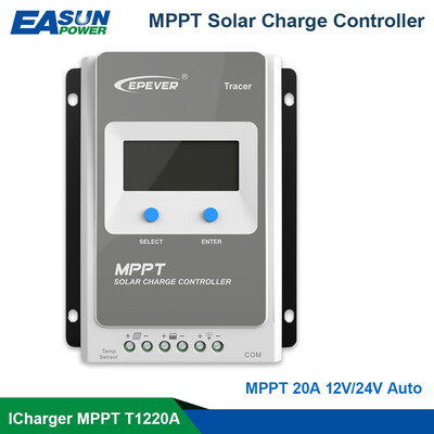 

Solar Charge Controller MPPT 40A30A20A10A LCD Solar Regulator for 12V 24V Lead Acid Lithium-ion Batteries