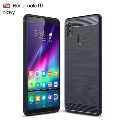 

Goowiiz Phone Case For Huawei Honor Note 10Nova 3IP Smart Plus Fashion Slim Carbon Fiber TPU Soft Silicone Prevent falling