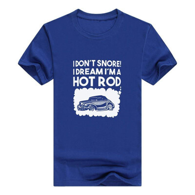 

Funny Car Gifts I Dont Snore I Dream Im a Hot Rod Classic Car Mens t-Shirt