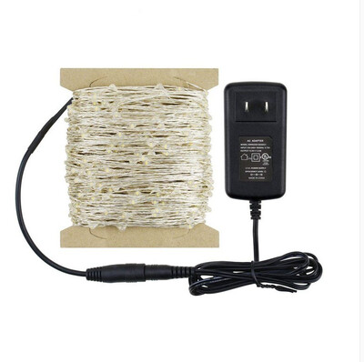 

DC plug LED copper wire light decoration holiday birthday outdoor waterproof plug light string
