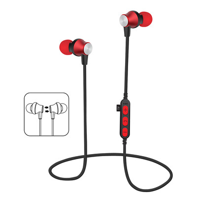 

Bluetooth V42 HeadphonesWireless Earphones with Microphone Long Play Time Noise Cancelling with TF Card