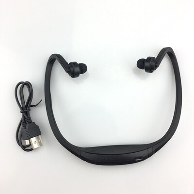 

HEONYIRRY S9 Bluetooth Headset Neckband Wireless Earphone Sport Portable Headphone SDTF Card Earbud with Microphone MusicPlayer