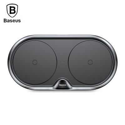 

Silicone Dual Bases Wireless Charger Fast Charging Pad 10W