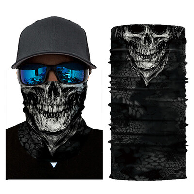 

Cool Robot Skeleton Halloween Mask Scarf Joker Headband Balaclavas for Cycling Fishing Ski Motorcycle