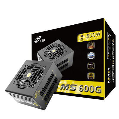 

Full Han FSP rated 450W classic version of MS450 power supply SFX power full module 8cm temperature control fan solid capacitor