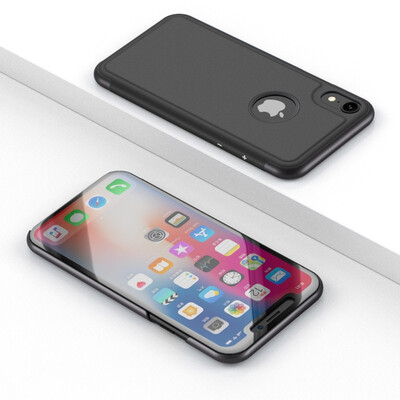 

MOONCASE Apple iPhone Xs Max Bracket Mirrored Leather Case - Black