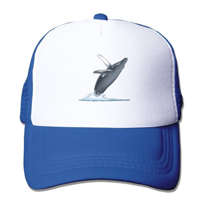 

California Monterey Bay Whale Mesh Unisex Adult-one Size Snapback Trucker Hats