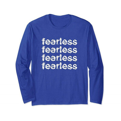 

Fearless Flash Long-Sleeve Tee-Shirt Grid White Edition