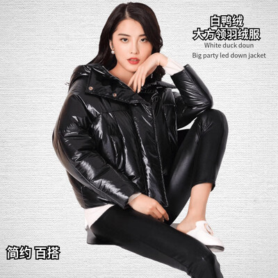 

Short down jacket thicken bread hat anti-season ultra-light jacket autumn&winter new fashion female students explosion models
