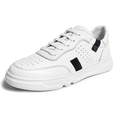 

Golf GOLF simple tie with small holes breathable comfort wrestling leather fashion outdoor mens casual sports shoes GM1809343 white 41