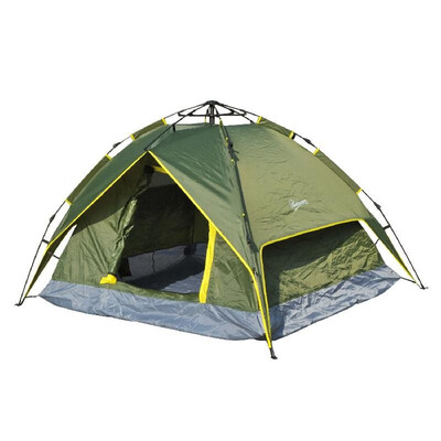 

75 x 65 4-Person Instant Tent Shelter with Removable Rainfly