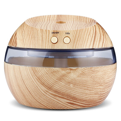 

USB Essential Oil Diffuser Ultrasonic Humidifier with Blue LED Light