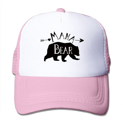 

Mama Bear Unisex Mesh Strapback Cap Sunscreen Its For Adults