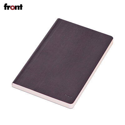 

front Fashion PU Leather Soft Cover A5 Notebook Ruled Paper Travel Journal Diary Daily Writing Notepad Perfect for School College