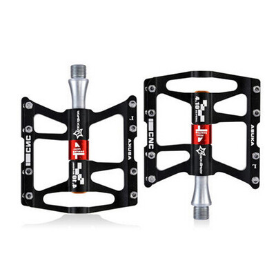 

RockBros Advanced 4 Bearings Fine-quality Mountain Bike Pedals Platform Bicycle Flat 916" Hollowing Ultralight Aluminum Alloy Bik
