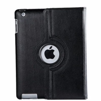 

For iPad 2 iPad 3 iPad 4 Case 360 Rotating Leather Stand Cover for iPad 2 3 4 PU Leather Stand Shell Screen Protector
